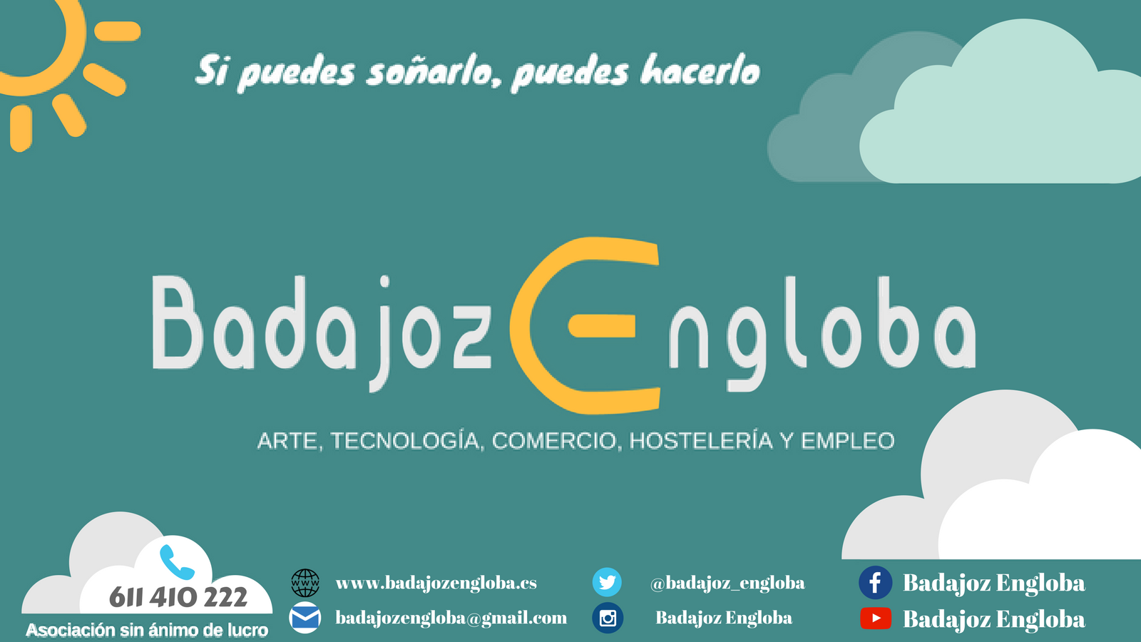 Badajoz Engloba, Por la motivación del arte, comercio y gastronomía.