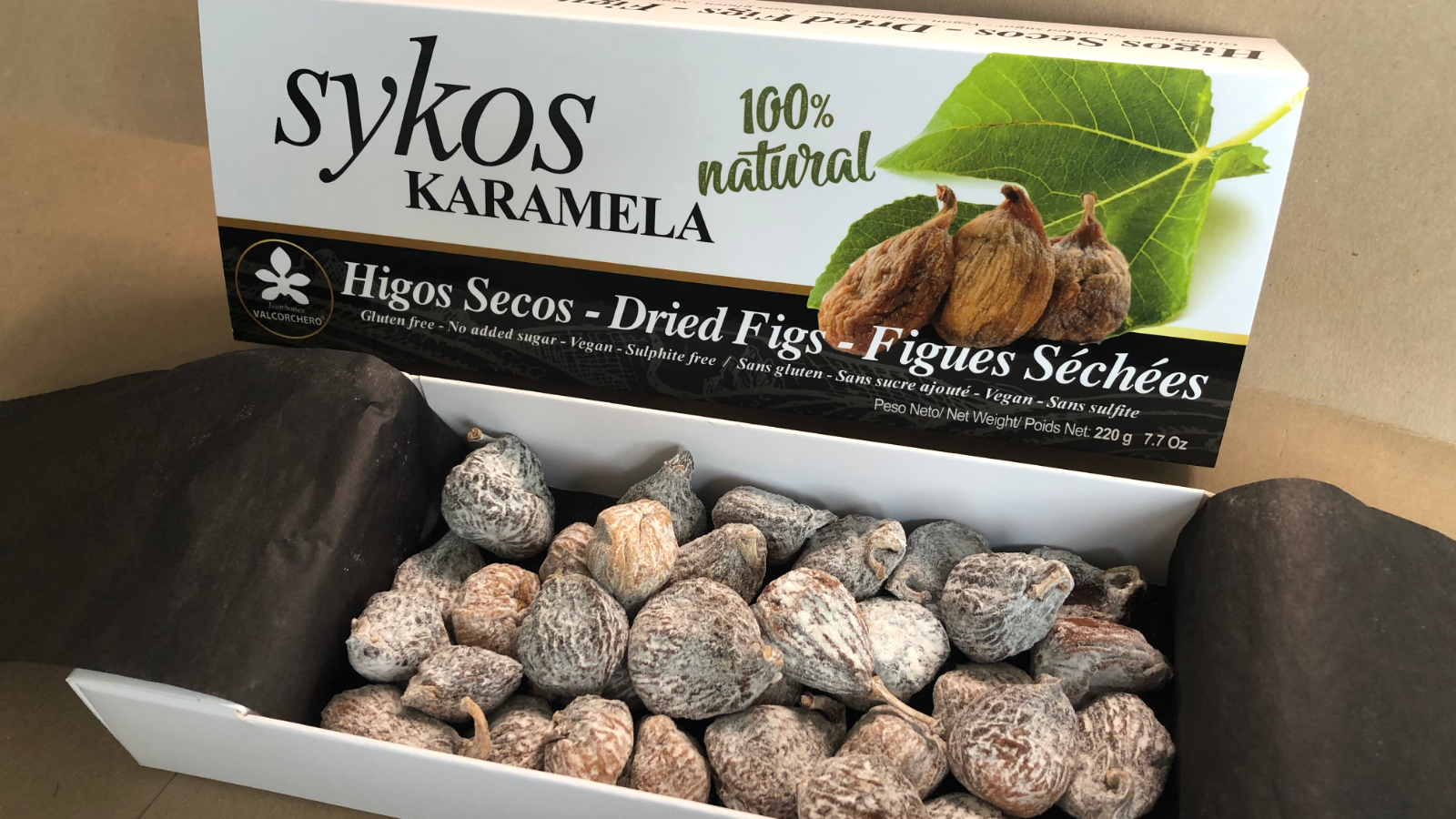 Coleccion KARAMELA, higos en formato gourmet seleccionado uno a uno con la materia prima de primera calidad.