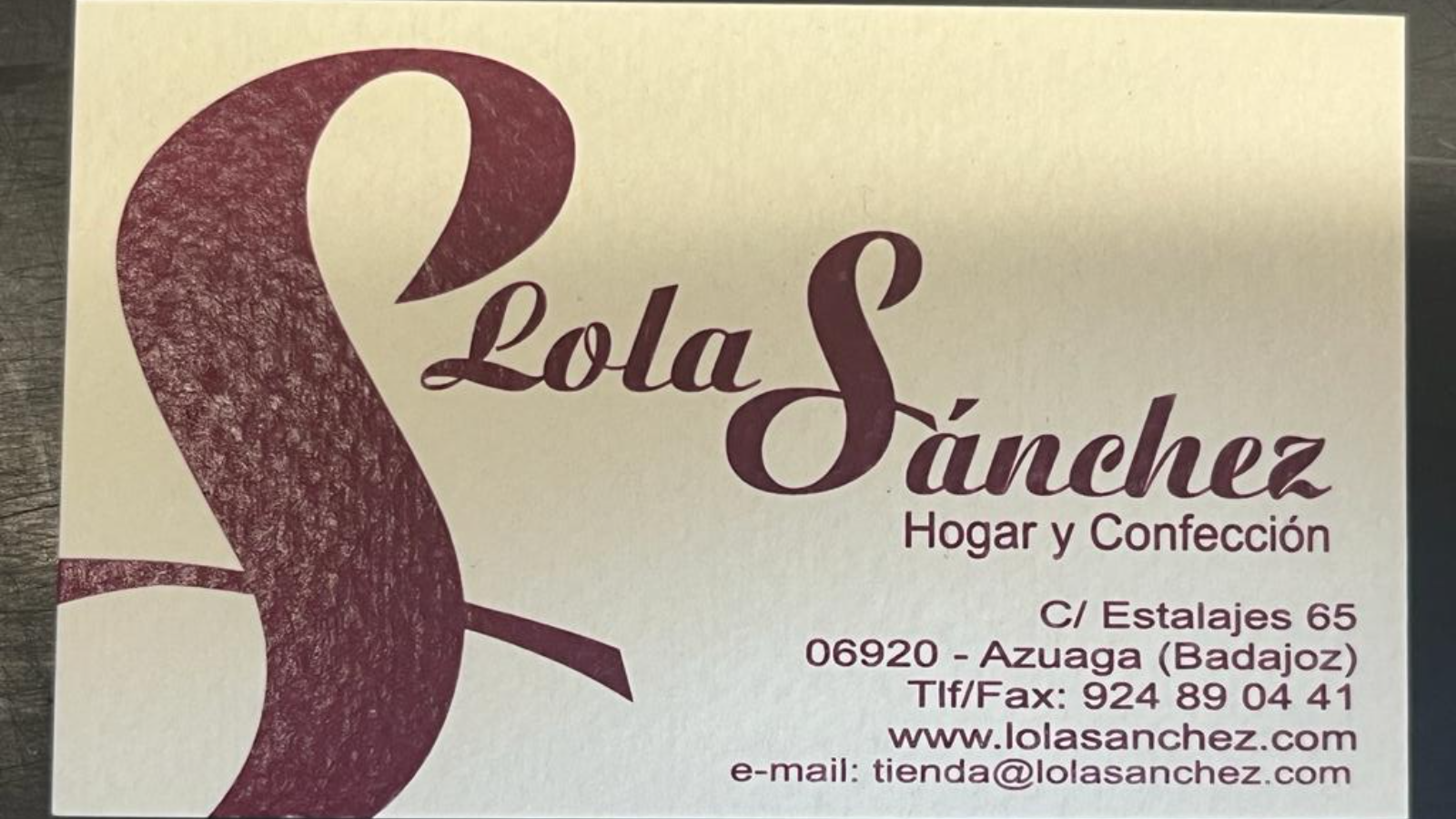Lola Sánchez- Hogar y decoración