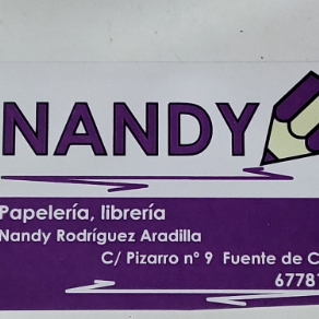 Papelería librería Nandy Logo