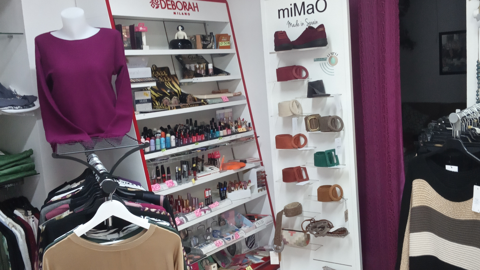 cosmetica zapatos y cinturones