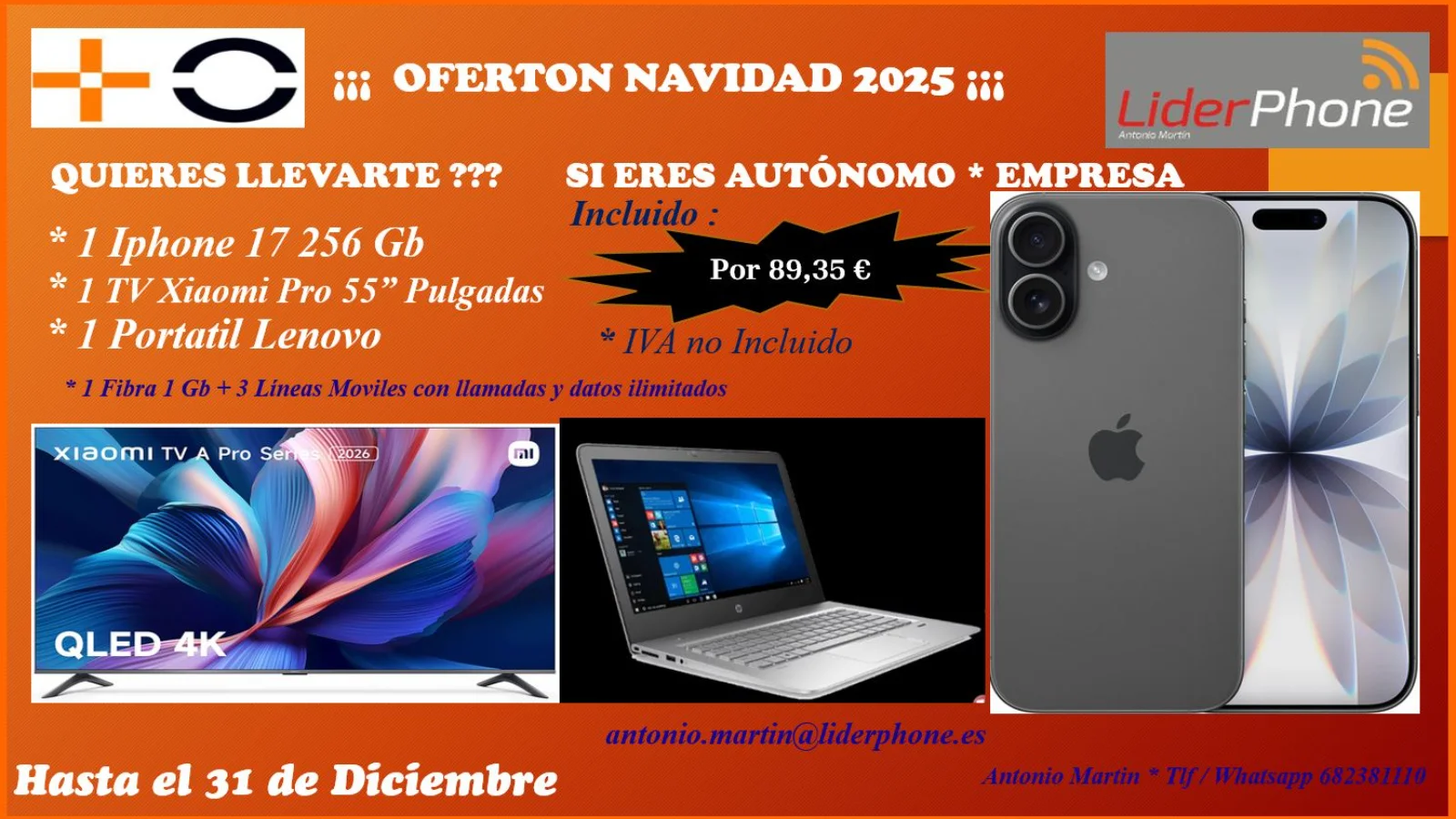 ¡¡¡ Promocion Navidad 2025 ¡¡¡