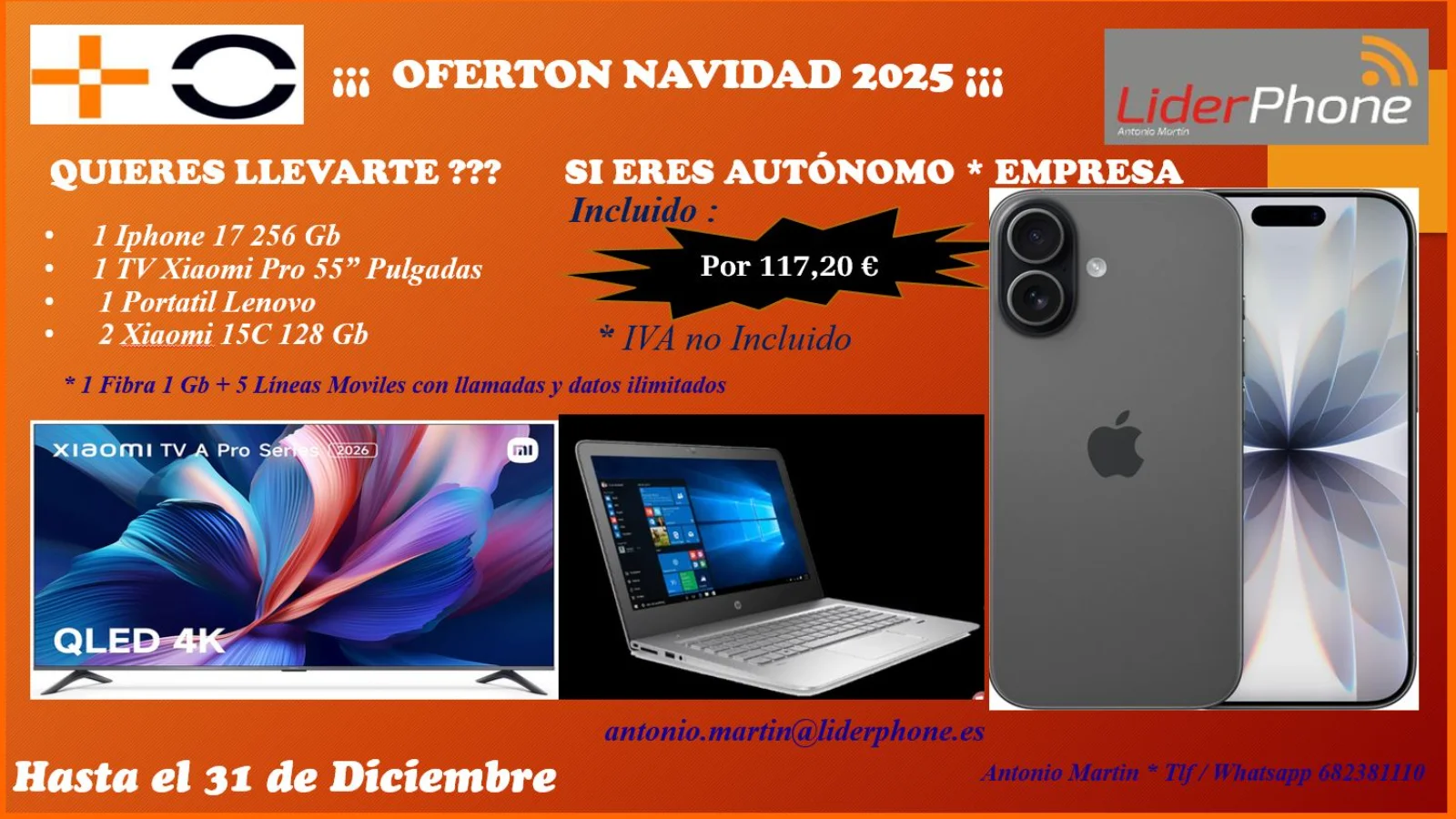 ¡¡¡ Promocion Navidad 2025 ¡¡¡