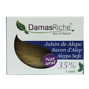 JABÓN DE ALEPO ECO 20% 200 GR DAMASRICHE