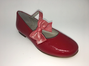 Zapato Rojo con Lazo 35-37