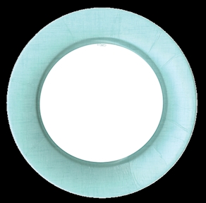 Plato azul bebé postre