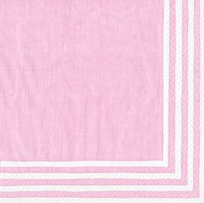 Servilleta lino rosa