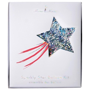 Globos confetti estrella