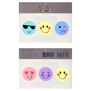 Tatuajes temporales emoji