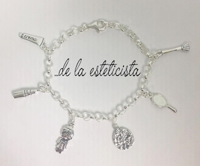 Pulseras de las profesiones-oficios-eventos para la mujer Esteticista.
