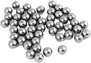 BOLA DE PURGA DE METAL 10MM