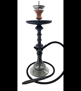 SHISHA HOOKAH FLAME RANGER BLACK
