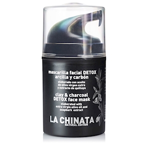 Mascarilla Facial Detox Arcilla y Carbón  50 ml.