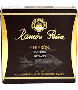 Chipirones en Aceite de Oliva Serie Oro 6/8 Piezas  130 gr.