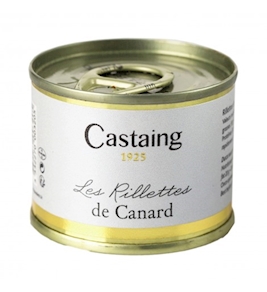 LES RILLETTES DE CANARD CASTAING 67 G